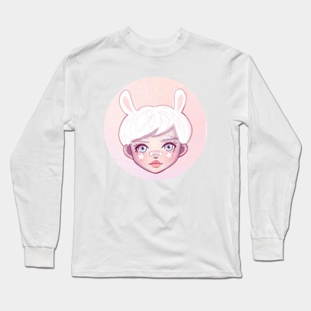 Bunny Girl 2 Long Sleeve T-Shirt by Alina.soul.notes